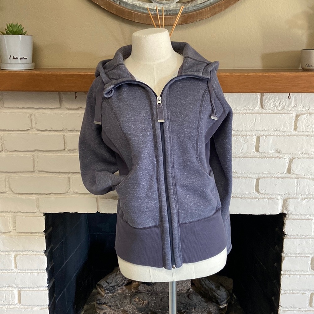 Zella “Essential” Full Zip Long Sleeve Active Fitted Hoodie Sweatshirt